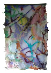 Лунная ночь. 2004. Войлок. 160х100