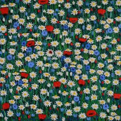 Полевые цветы. 2018. Холст, масло. 100х100