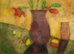 Розы. 2000. Бумага, акварель. 22х30