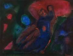 Пророк. 2000. Бумага, акварель. 22х30