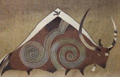 Из серии &laquo;Нойон&raquo;. Гобелен.2015. Шерсть, акрил, шелк, ручное ткачество. 110х155