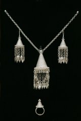 Комплект &laquo;Невеста&raquo;. 2014. Серебро.Филигрань, зернь, чеканка, выпиловка